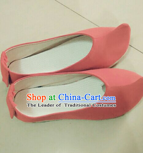 Chinese Ancient Handmade Traditional Bow Shoes for Women and Girls