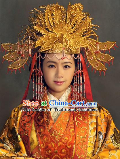 Ancient Chinese Style Empress Phoenix Hat for Women