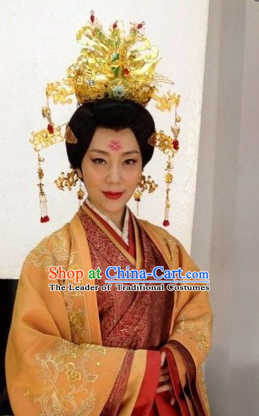 Ancient Chinese Traditional Style Queen Hair Jewelry Set