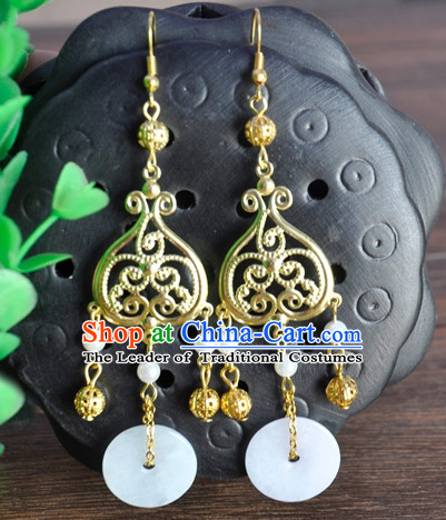 Handmade Chinese Traditional Ancient Imperial Empress Earrings