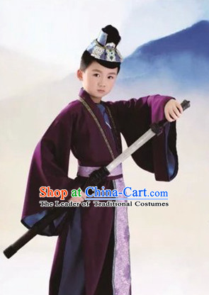 Ancient Chinese Prince Costumes Complete Set for Boys Children