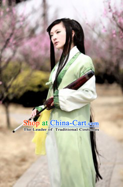 Ancient Chinese Style Hanfu Lady Clothes Complete Set