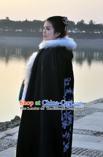 Ancient Chinese Clothing Dress Garment Cape for Women