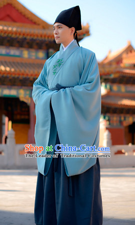 Top Chinese Han Dynasty Male Hanfu Clothing Chinese Hanfu Costume Hanfu Dress Ancient Chinese Costumes and Hat Complete Set for Men Boys Children