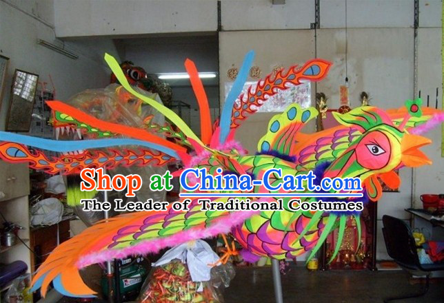 Traditional Chinese Big Celebration Super Big Phoenix Dance Parade Props