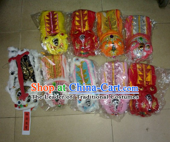 Traditional Chinese Lion Dance Toys Display Show Gifts