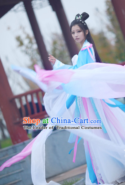 Chinese Ancient Style Fairy Garments Complete Set for Women