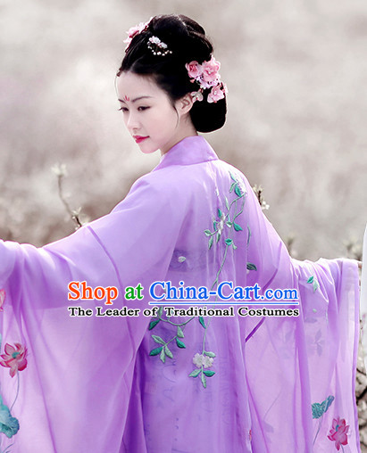 Chinese Traditional Dress Hanfu Costume China Kimono Robe Ancient Chinese Clothing National Costumes Gown Wear