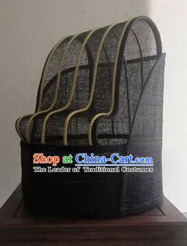 Handmade Chinese Ancient Style Official Hat Asian Headwear for Men