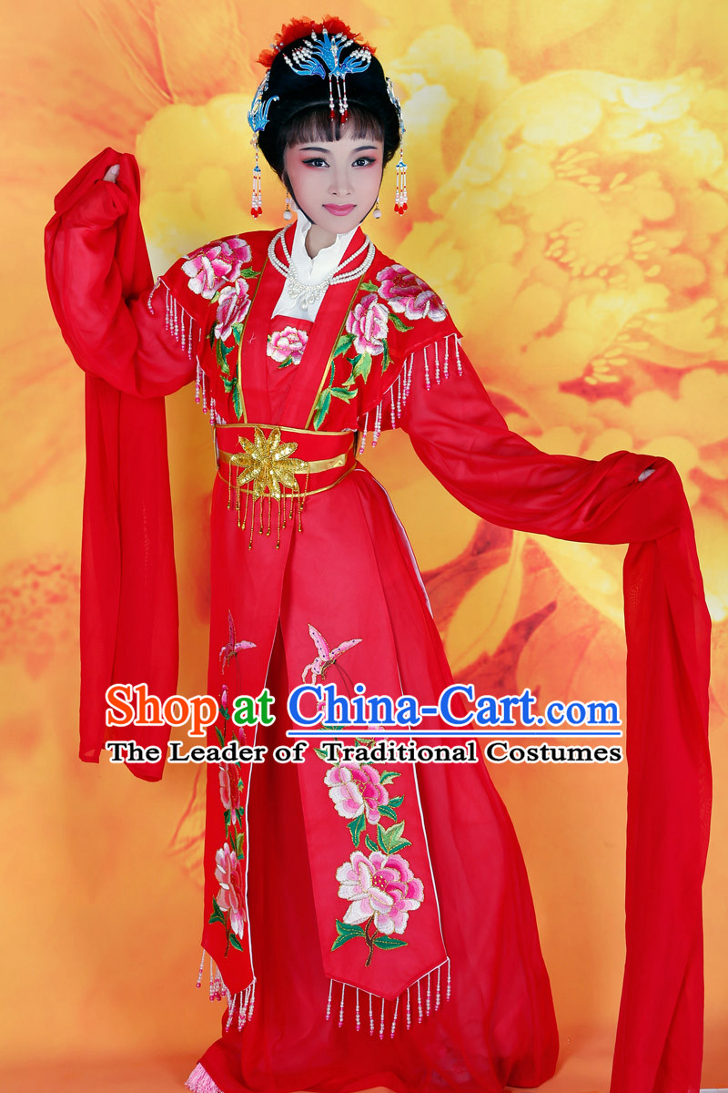 Chinese Opera Costumes Stage Performance Costume Chinese Traditional Empress Costume Drama Costumes Complete Set for Women
