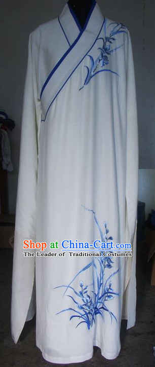 Traditional Chinese Opera Cantonese Opera Guangdong Opera Embroidered Men Costumes