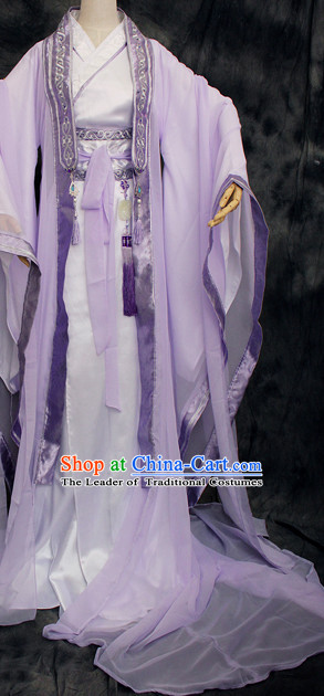 Chinese Classical Prince Royal Hanfu Han Fu Clothes Complete Set for Men