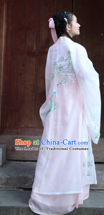 Ancient Chinese Tang Dynasty Women Han Costume Dress Hanfu Suit