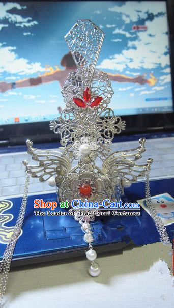 Traditional Chinese Ancient Jewelry Accessories, Ancient Chinese Imperial Princess Wedding Hair Phoenix Coronet, China Wedding Bride Hairpin  for Women