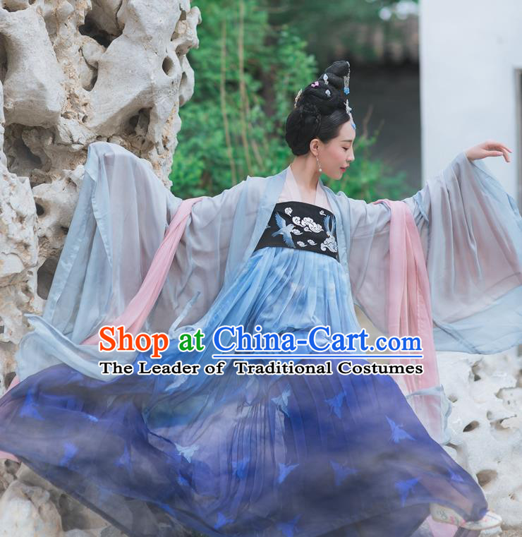 Ancient Chinese Costume Chinese Style Wedding Dress Tang Dynasty hanfu princess Clothing