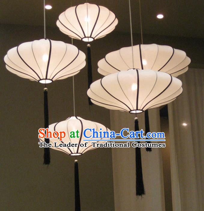 Traditional Chinese Handmade Cloth Palace Lantern China Ceiling Palace Lamp