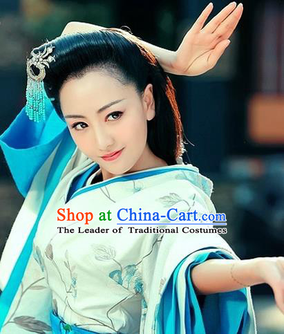 Traditional Handmade Chinese Ancient Classical Hair Accessories Han Dynasty Hairpin, Hanfu Hair Jewellery, Hair Fascinators Hairpins for Women