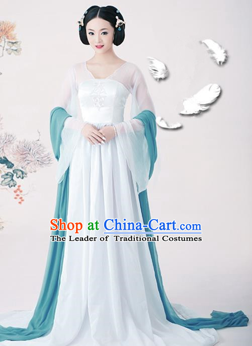 Traditional Ancient Chinese Imperial Emperess Costume, Chinese Tang Dynasty Fairy Dress, Cosplay Palace Lady Chinese Imperial Consort Clothing for Women