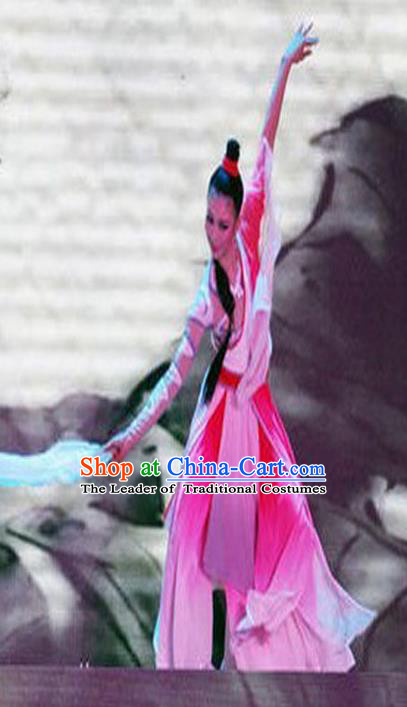 Traditional Chinese Yangge Fan Dance Costume