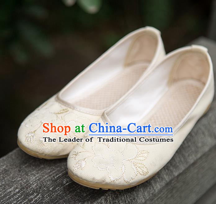 Traditional Chinese Shoes Wedding Shoes Hanfu Shoes Embroidered Princess Shoes for Women