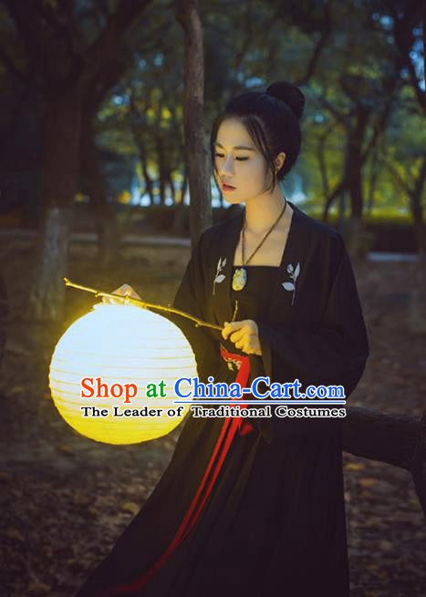 Traditional Ancient Chinese Song Dynasty Imperial Princess Costume, Elegant Hanfu Chinese Ancient Young Lady Swordswoman Embroidered Clothing
