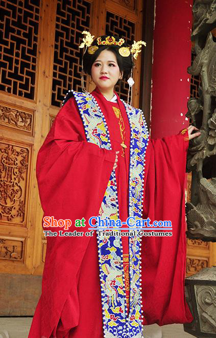 Ancient Chinese Costume Chinese Style Wedding Dress Tang Dynasty hanfu princess wedding Clothing