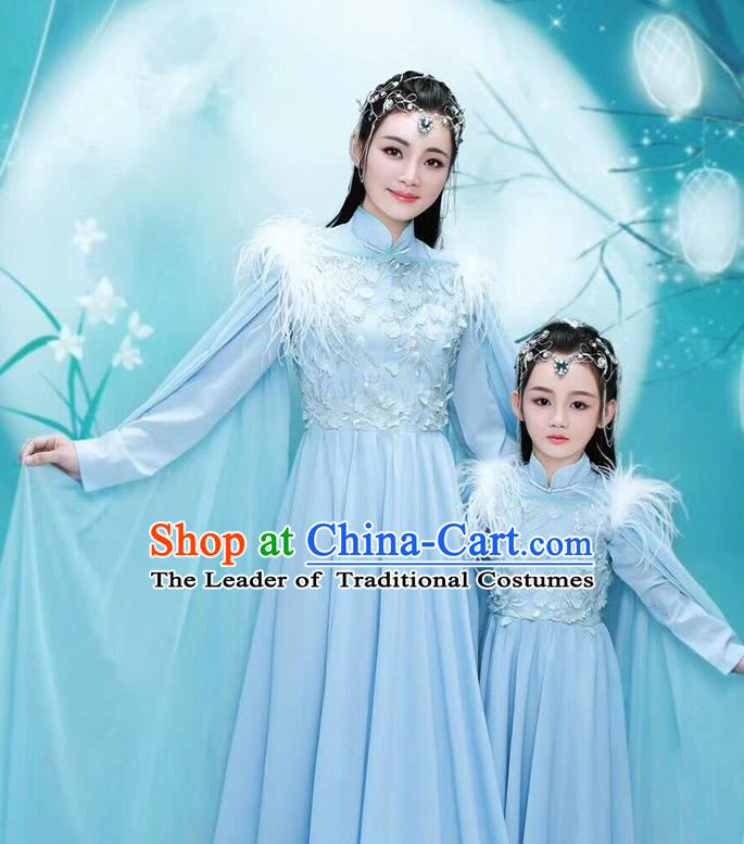 Traditional Ancient Chinese Imperial Consort Costume, Elegant Hanfu Chinese Han Dynasty Embroidered Dress Clothing for Women