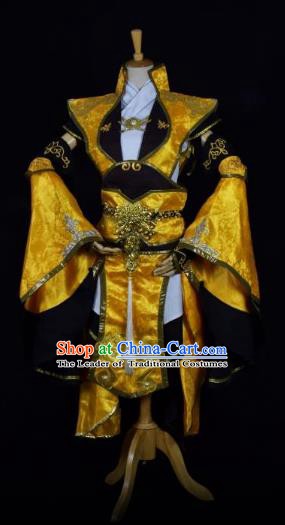Traditional Chinese Ancient Swordswoman Cosplay Costume for Women