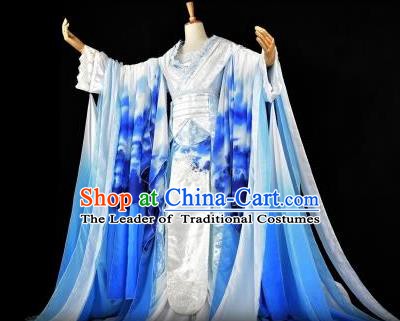 Traditional Chinese Ancient Imperial Empress Hanfu Costume Han Dynasty Palace Lady Clothing for Women