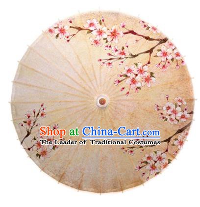 Asian China Dance Umbrella Handmade Classical Printing Flowers Oil-paper Umbrellas Stage Performance Umbrella