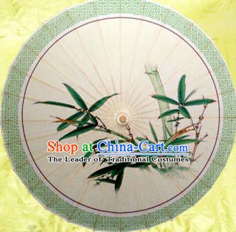 China Traditional Dance Handmade Umbrella Classical Painting Bamboo Oil-paper Umbrella Stage Performance Props Umbrellas