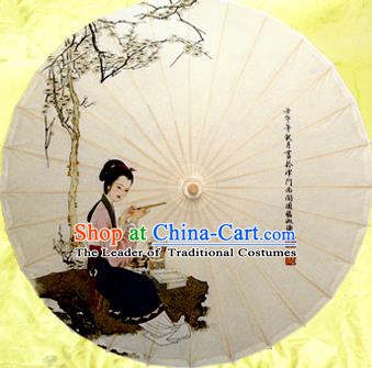 Handmade China Traditional Dance Wedding Umbrella Classical Oil-paper Umbrella Stage Performance Props Umbrellas