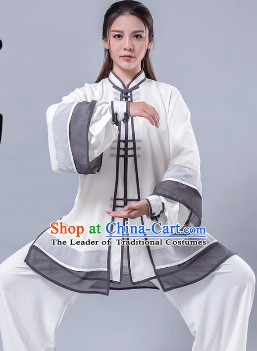 Top Grade Chinese Kung Fu Costume China Martial Arts Training Uniform Gongfu Shaolin Wushu Clothing for Women