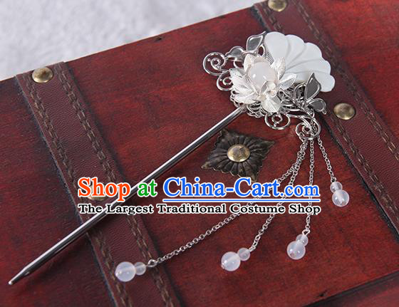 Chinese Traditional Cosplay Hair Accessories Ancient Swordsman Shell Hairpins for Women