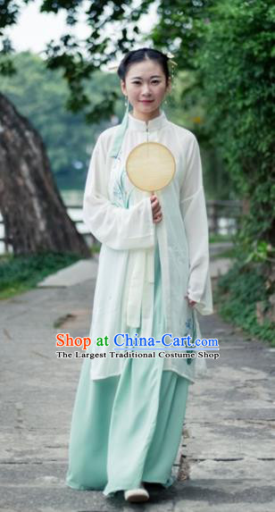 Traditional Chinese Ming Dynasty Nobility Lady Embroidered Costumes for Rich Women