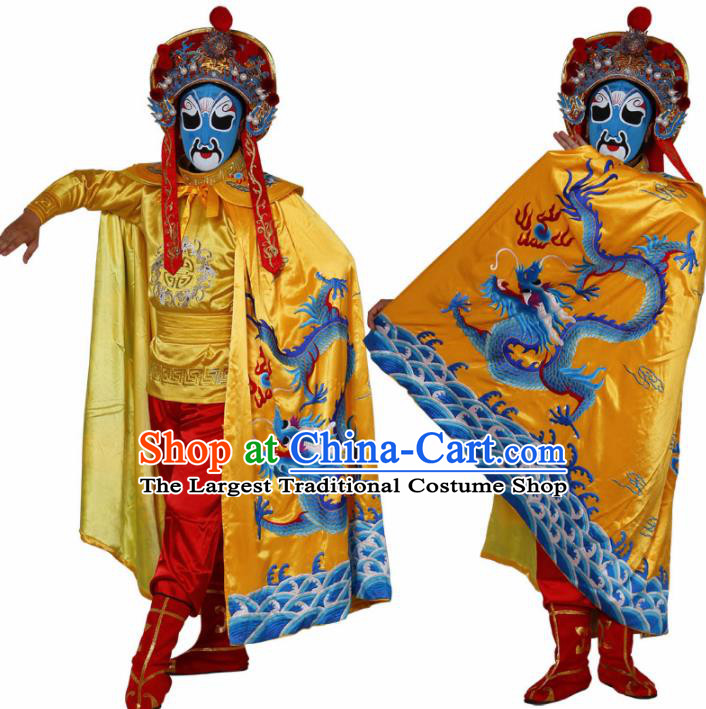 Traditional China Beijing Opera Costume Ancient Chinese Sichuan Opera Changing Faces Clothing and Hat