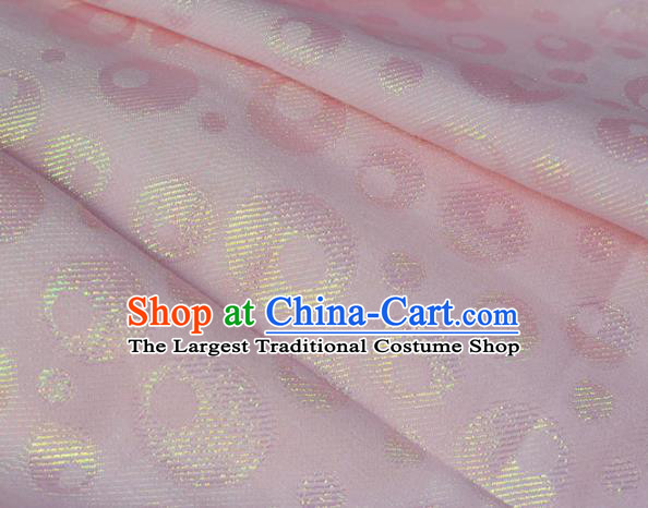 Asian Chinese Fabric Traditional Classical Pattern Design Pink Brocade Fabric Chinese Costume Silk Fabric Material