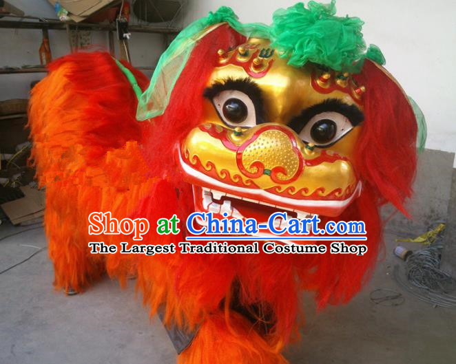 Chinese Traditional Lion Dance Costumes China Spring Festival Lion Dance Props Lion Head for Adults