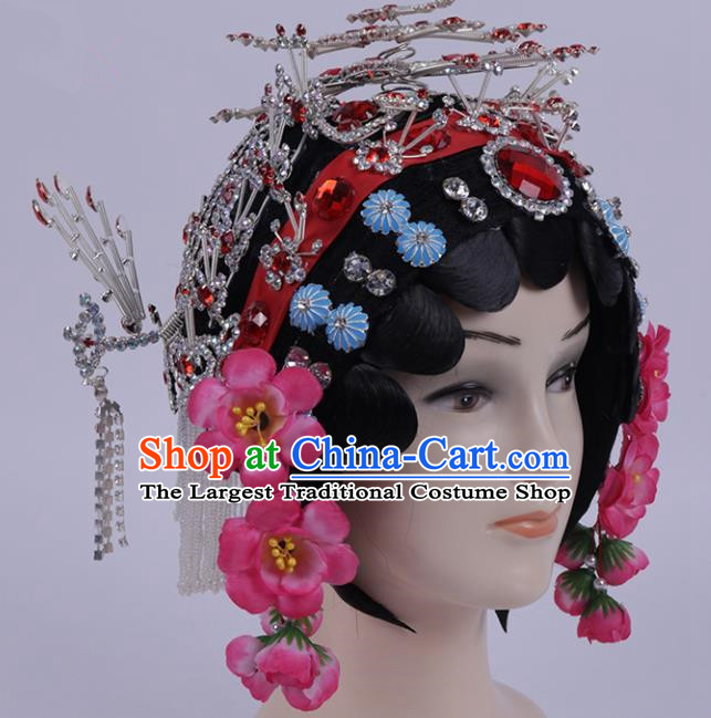Chinese Traditional Peking Opera Diva Hair Accessories Ancient Hairpins for Women