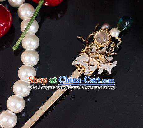 Top Grade Chinese Handmade Hairpins Ancient Hanfu Hair Accessories for Women
