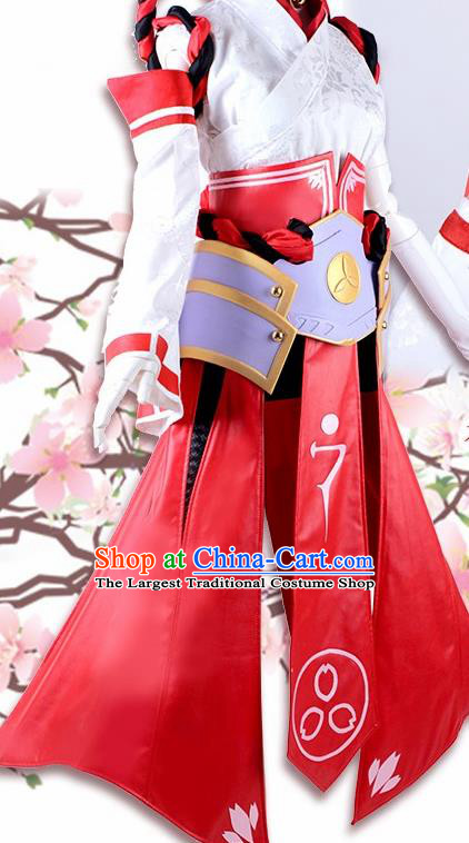 Chinese Ancient Swordswoman Costumes Female Knight Dress for Women