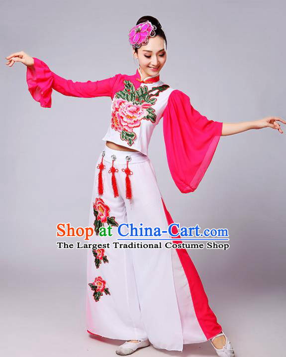 Chinese Traditional Folk Dance Costumes Classical Dance Yanko Dance Clothing for Women