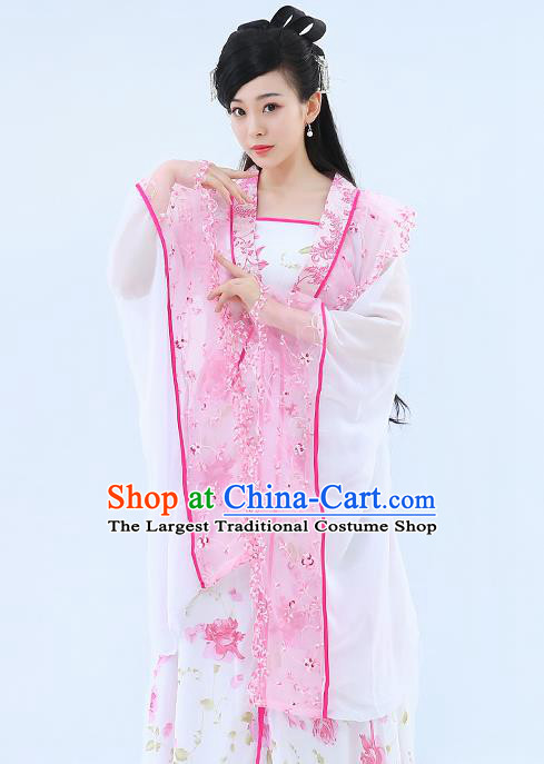 Traditional Chinese Tang Dynasty Princess Hanfu Dress Ancient Drama Peri Costumes for Women