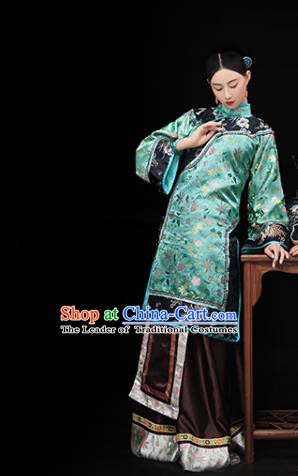 Traditional Chinese Republic of China Costume Ancient Young Mistress Dress Xiuhe Suit for Women