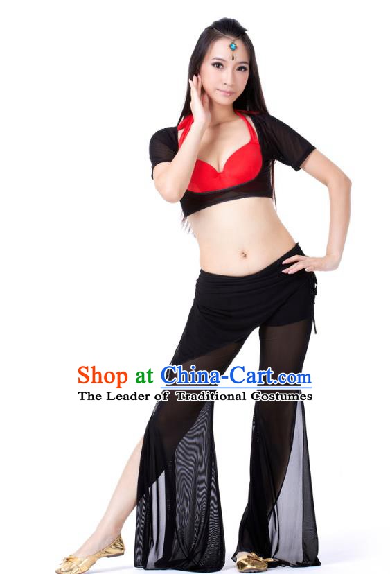 Asian Indian Belly Dance Black Uniform India Raks Sharki Dress Oriental Dance Clothing for Women