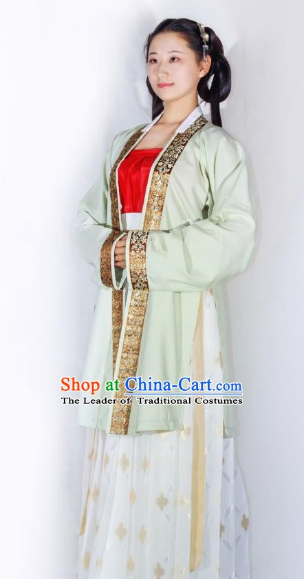 Traditional China Ancient Costume Song Dynasty Princess Hanfu Clothing for Women