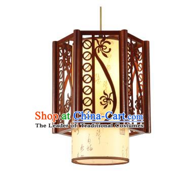 Traditional Chinese Hanging Palace Lanterns Handmade Lotus Lantern Ancient Ceiling Lamp
