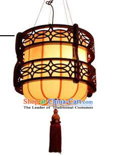 Traditional Chinese Parchment Palace Lantern Handmade Pumpkin Ceiling Lanterns Ancient Lamp