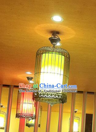 Top Grade Handmade Iron Lanterns Traditional Chinese Palace Lantern Ancient Ceiling Lanterns