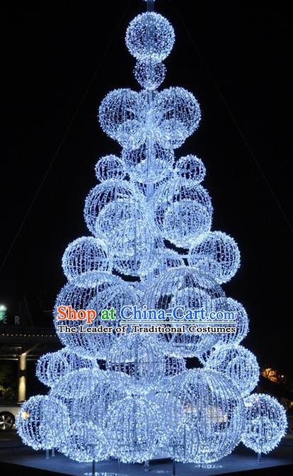 Handmade Spherical Shiny Christmas Tree Lights Lamplight Decorations LED Lamp Lanterns Bulb